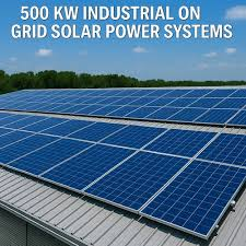 ☀️ Iraq Public Tender – 500 KW On-Grid Solar Energy System Installation